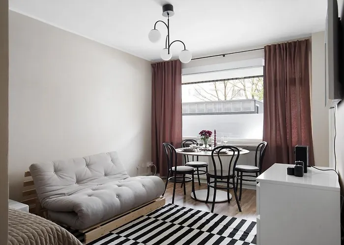 Apartament Trendy Nordic By Tram Stop *